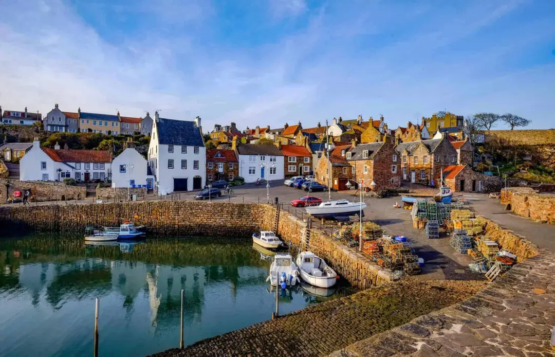 Crail, The East Neuk of Fife on the Firth of Forth.