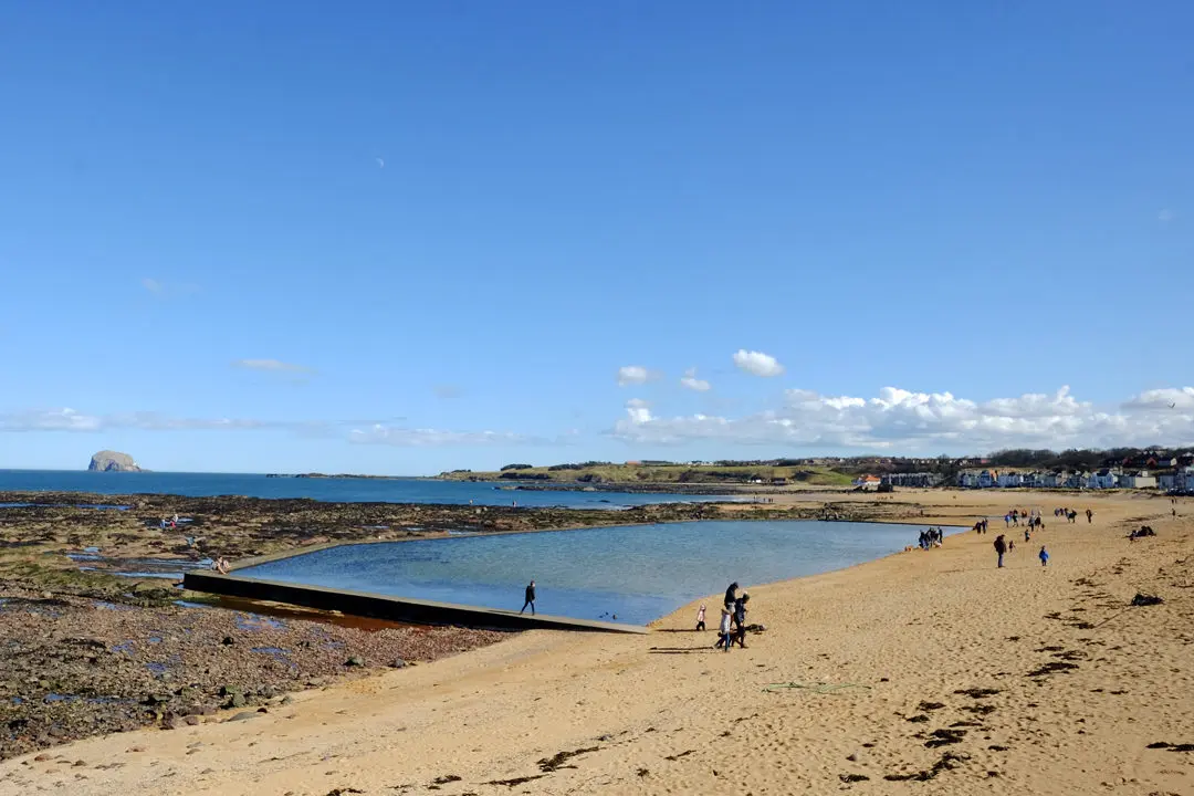North Berwick beach