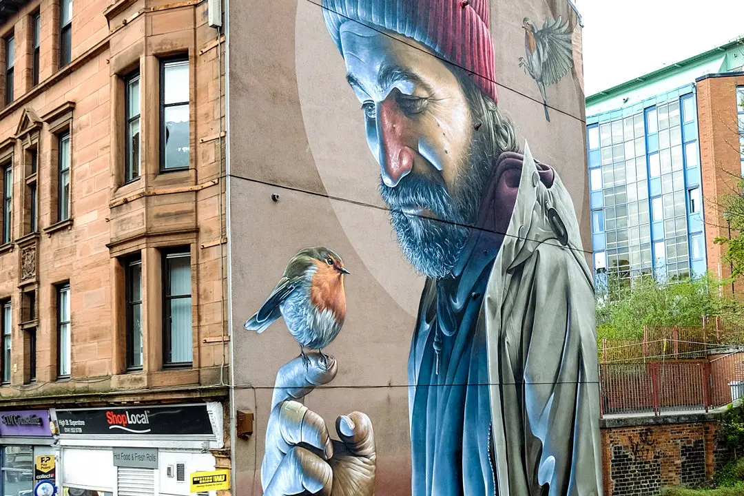 Best tours in Scotland - Glasgow street art