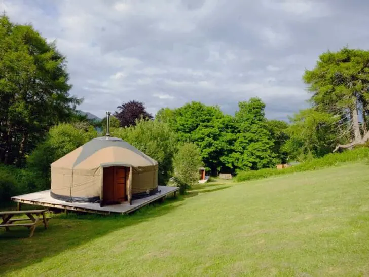 Glamping in the garden of Skye