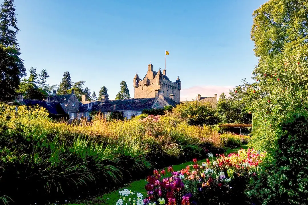 Cawdor Castle on the Cawdor Estate near Inverness in the Scottish Highlands