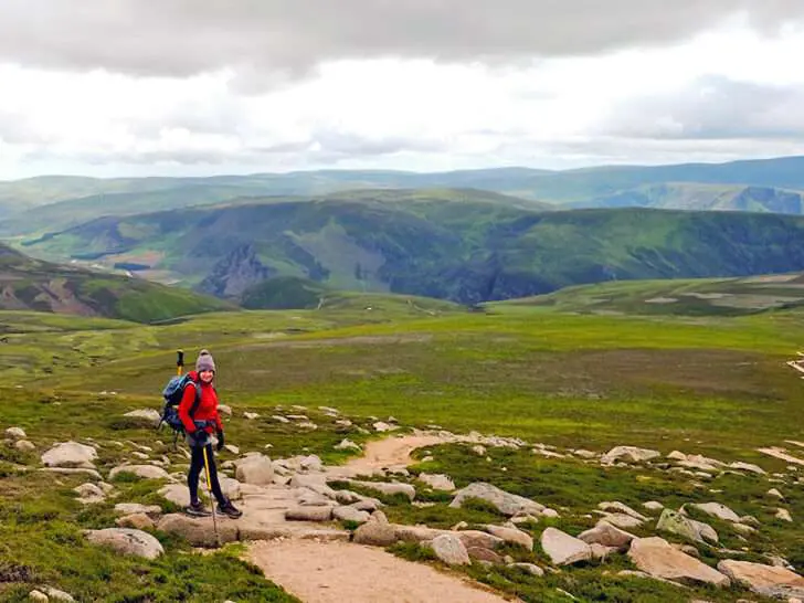 How to climb Mount Keen, Glen Mark [from Glen Esk]