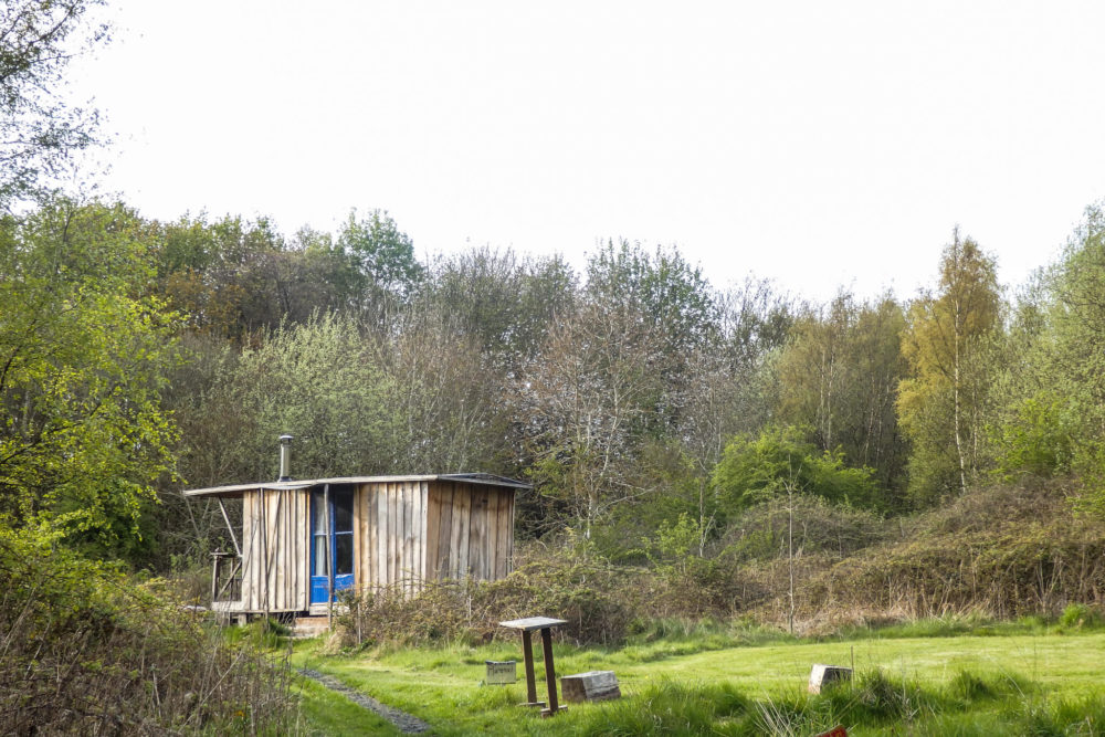 Camping pods in Scotland Gimme Shelter a campsite near Edinburgh