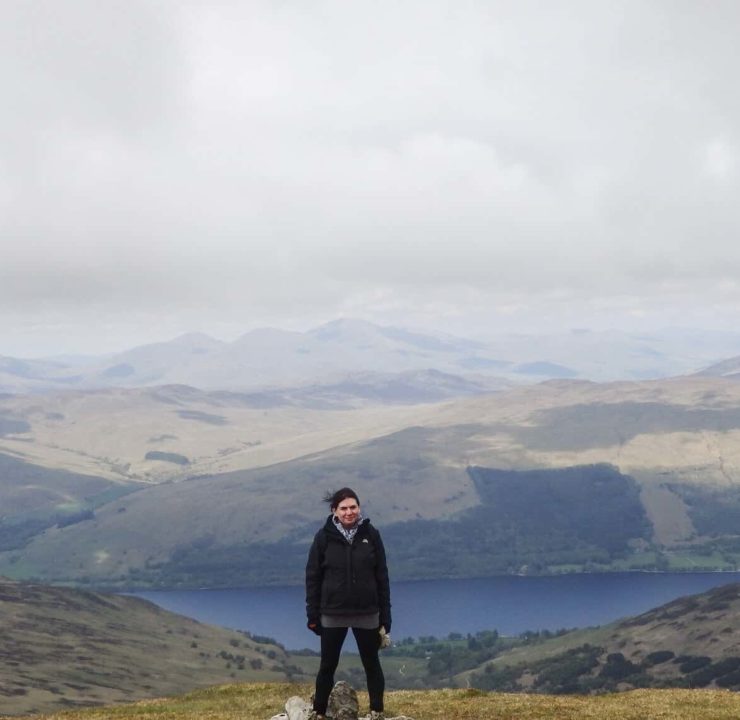 Climbing our first Munro!