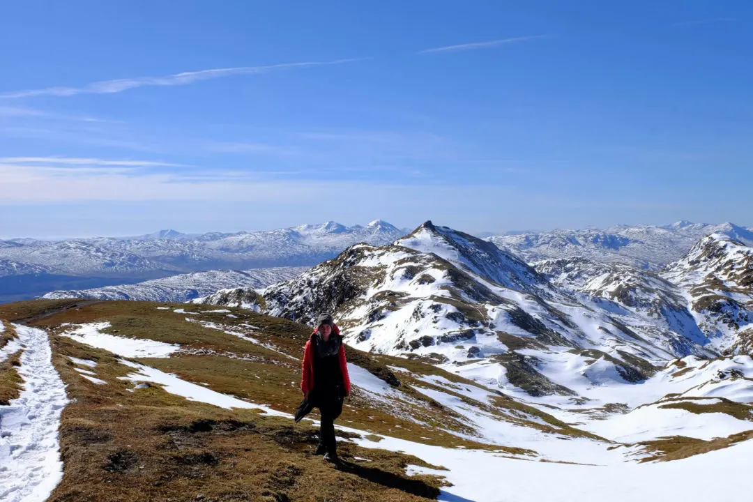 Hillwalking in Scotland Meall nan Tarmachan the Tarmachan Ridge