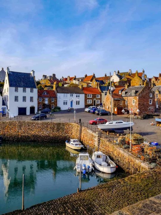 The East Neuk of Fife sea views in one of the prettiest parts of Scotland