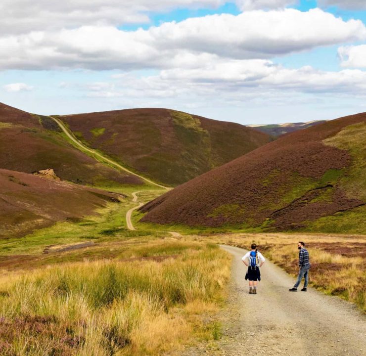 wild camping at Blinkbonny