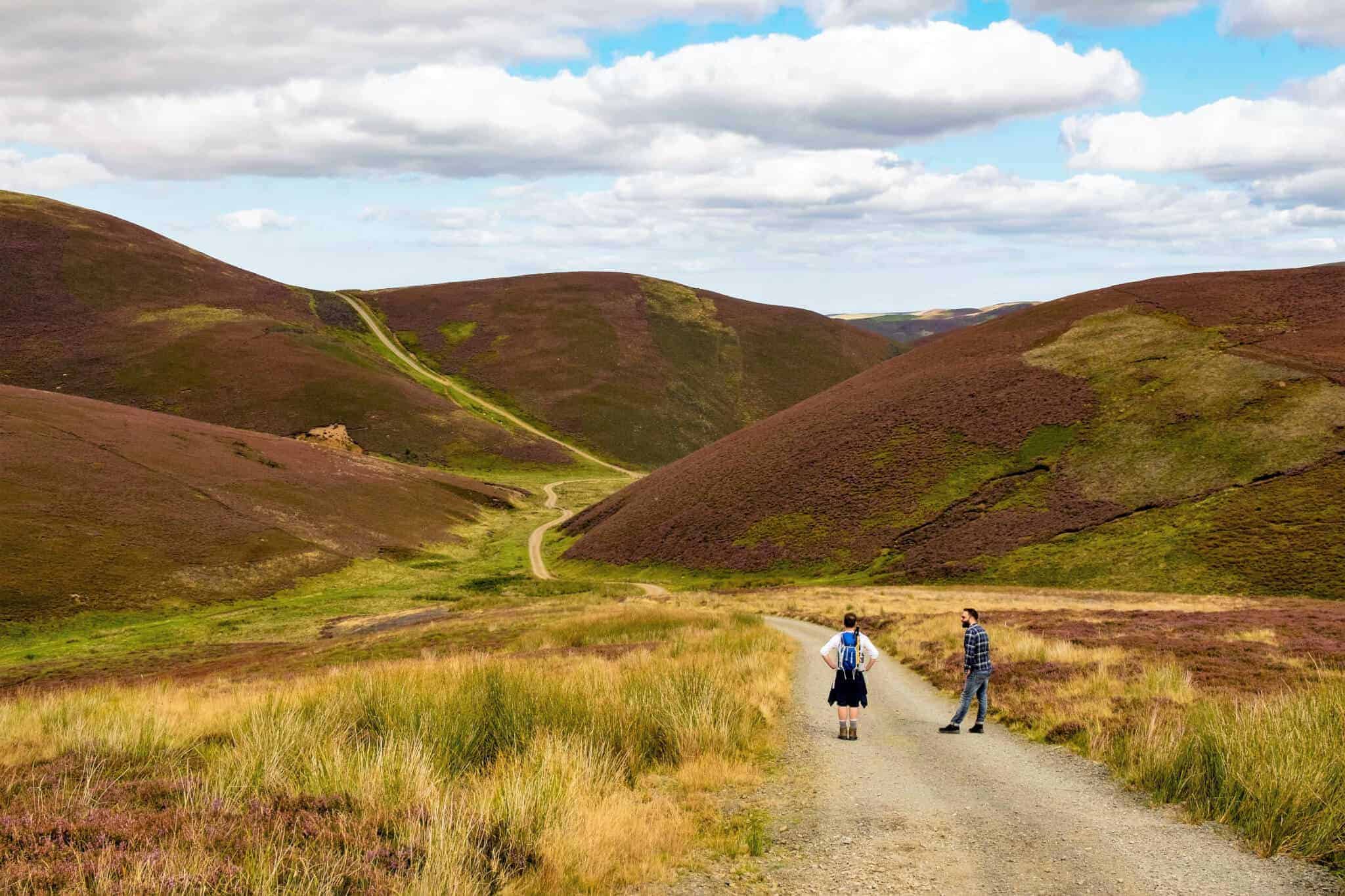 Wild camping at Blinkbonny, East Lothian