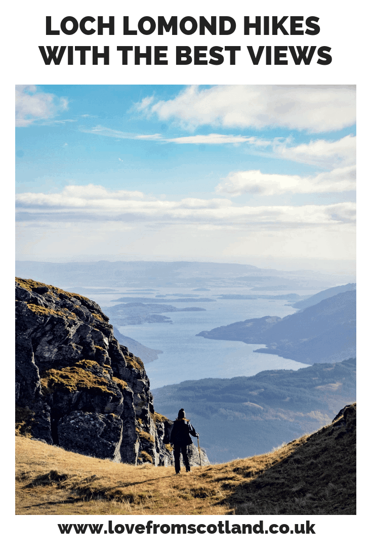 Loch Lomond\'s bonnie banks are spectacular, but to see its true beauty you need to get up high. Here are 5 Loch Lomond Walks with the best views.