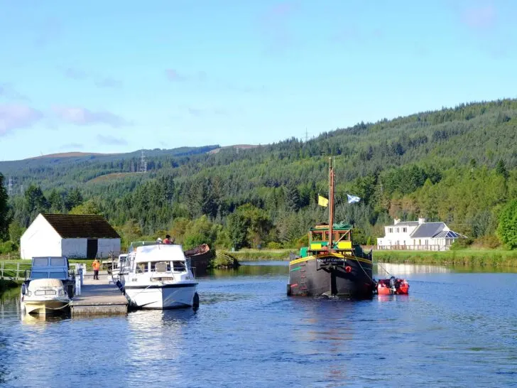 Caledonian Canal boat hire