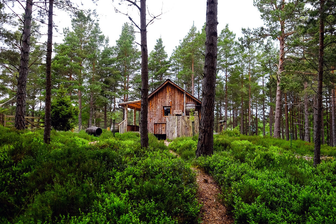 log cabins in scotland