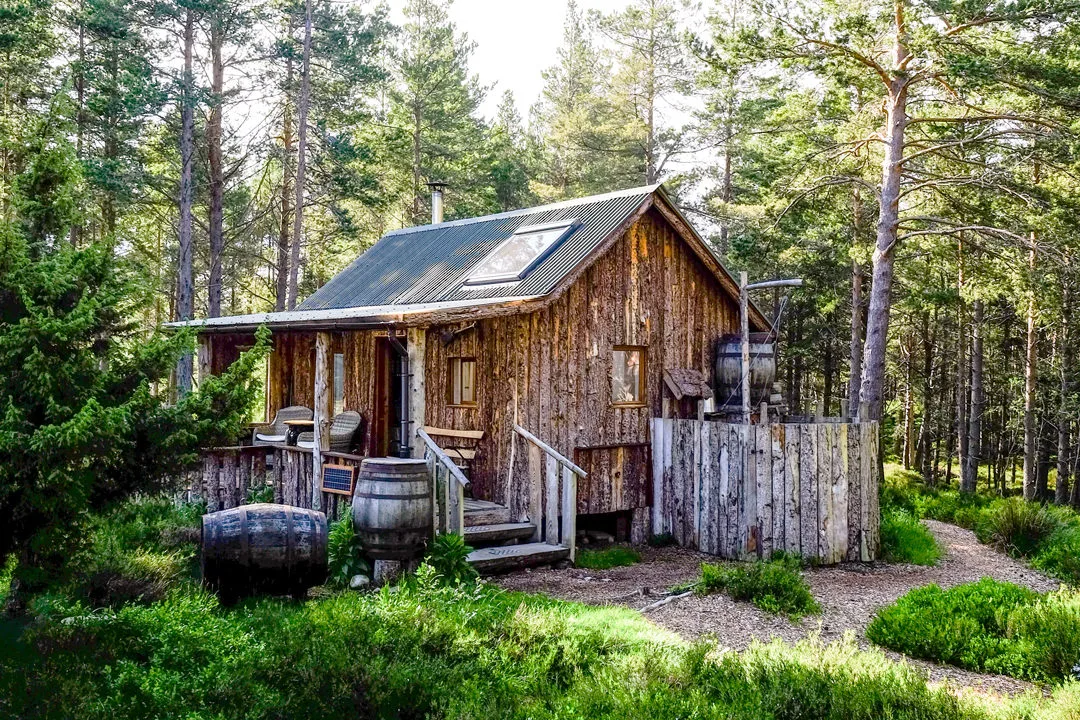 log cabins in scotland