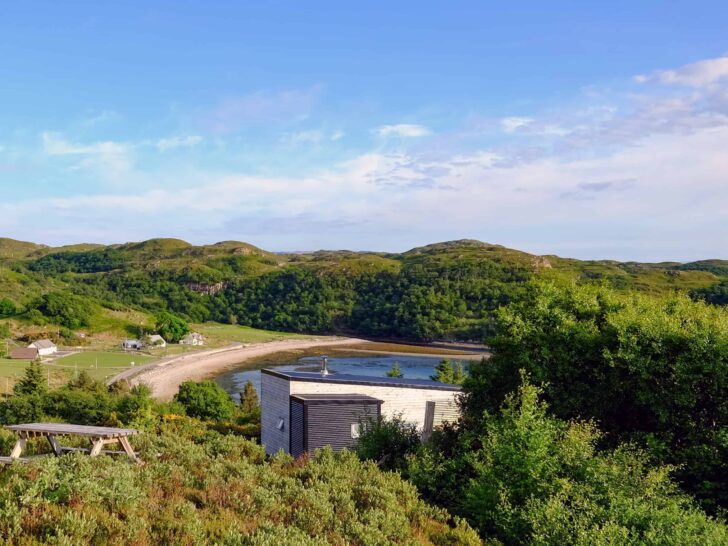 Where to stay on the North Coast 500 log cabins in scotland