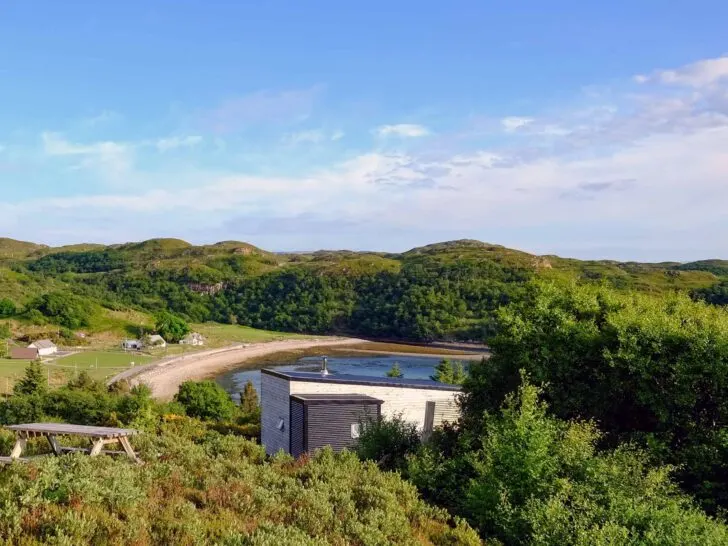 Where to stay on the North Coast 500 log cabins in scotland