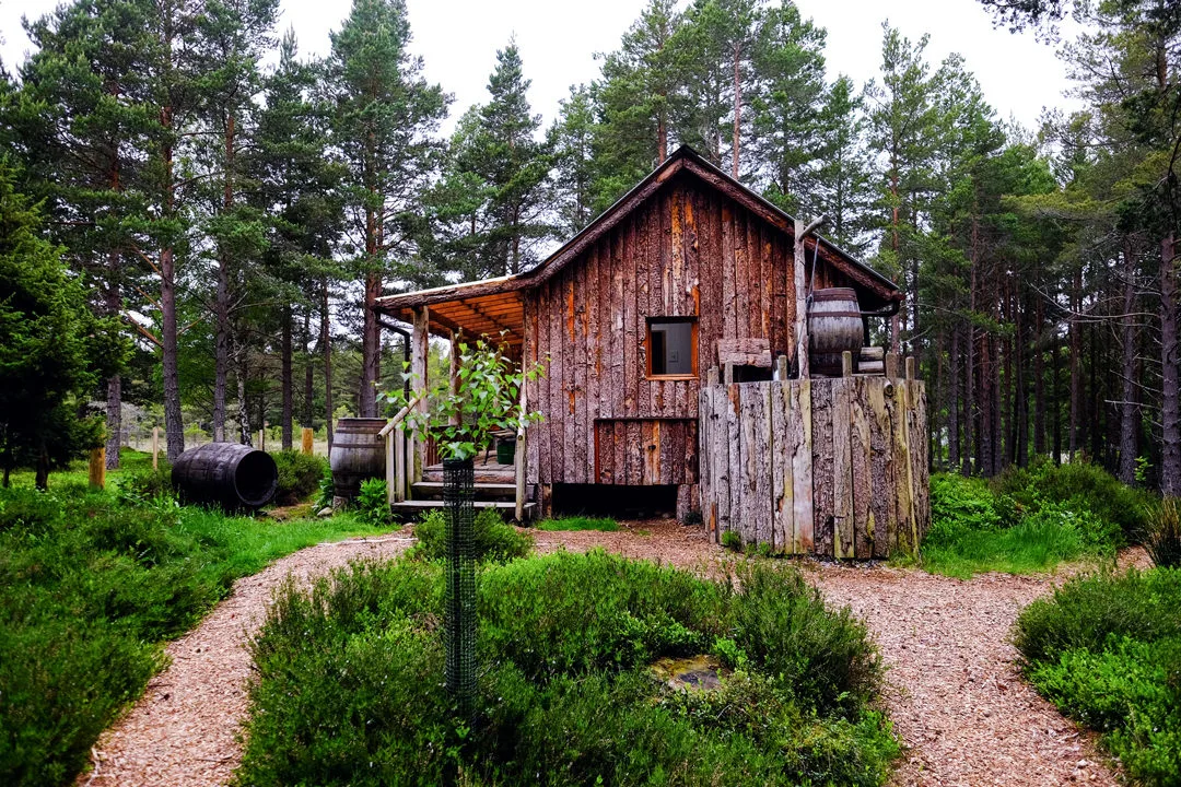 Woodsmans Hut Lazy Duck Cairngorms