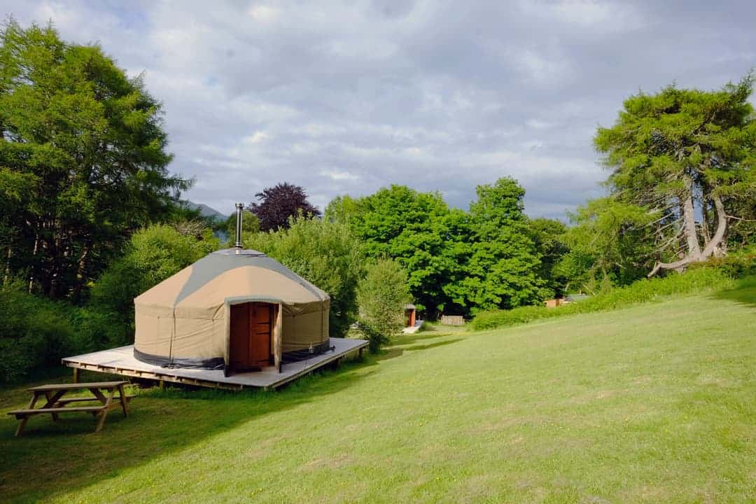 Glamping in the garden of Skye