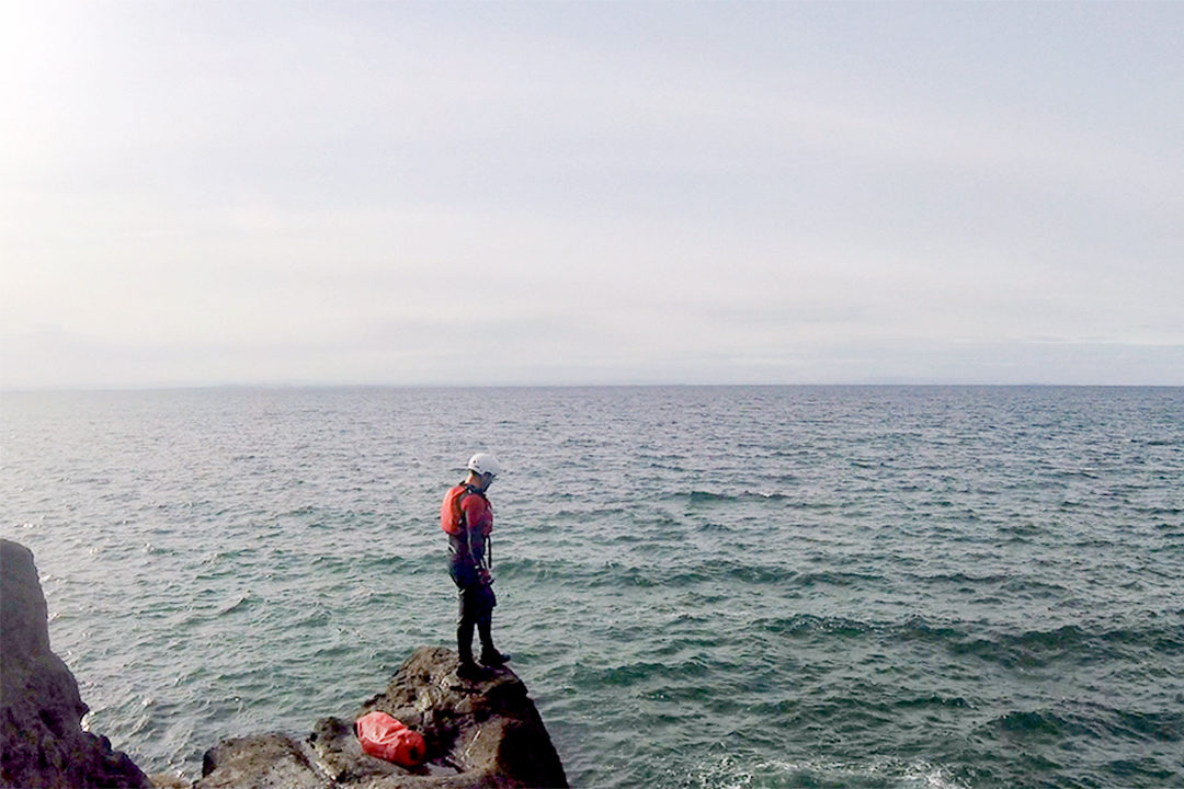 coasteering Fife Scotland