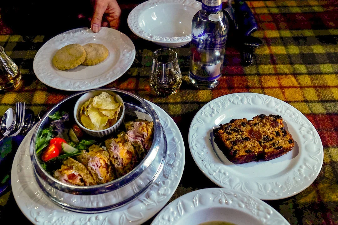 Glenlivet Hill Trek Lunch