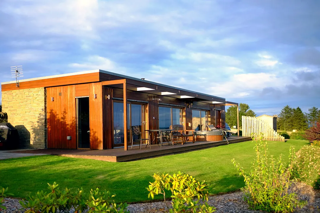 Self catering cottages Scotland hot tub