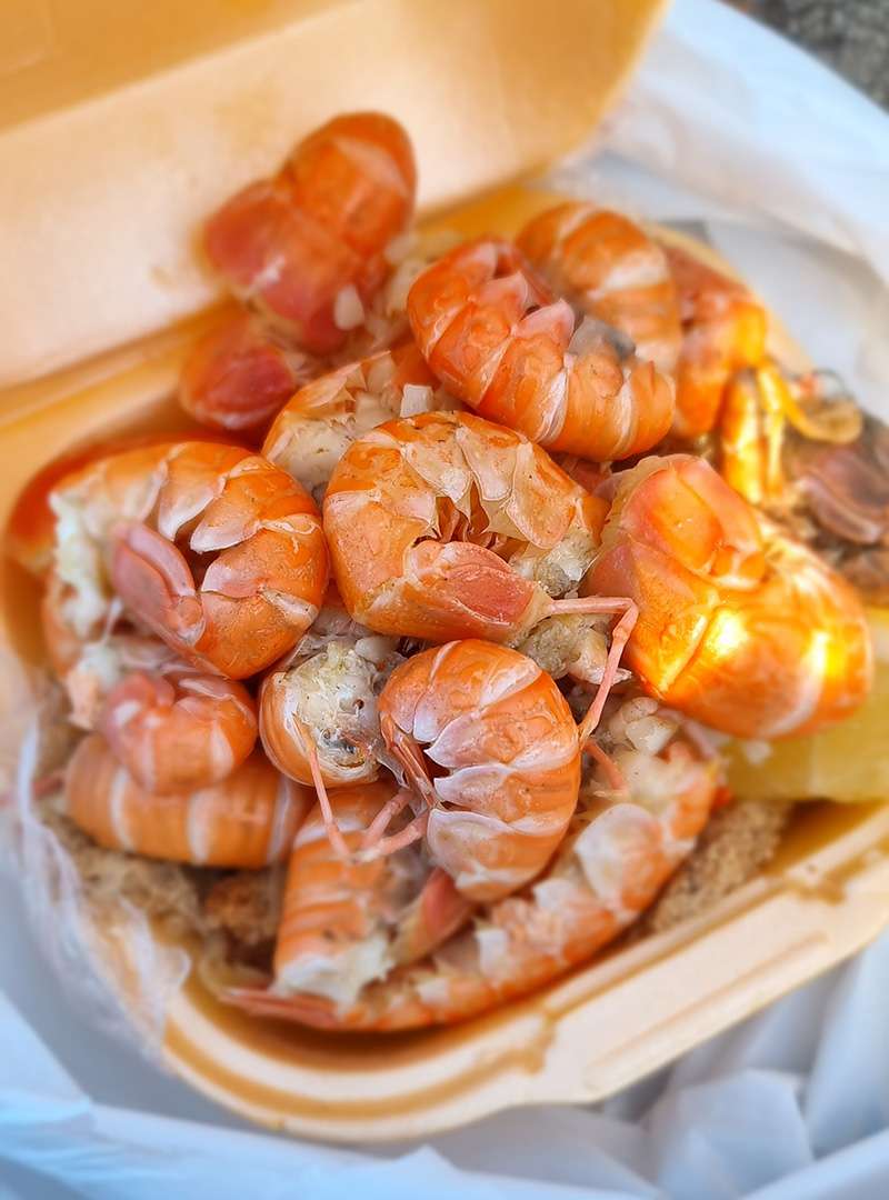 Langoustine tails