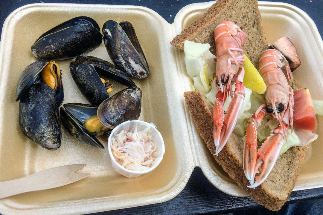 seafood in Scotland