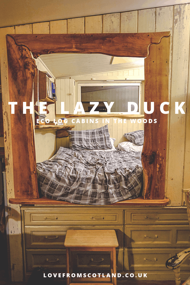 Fancy homesteading in Scotland? Move into the Lambing Bothy at the Lazy Duck in the Cairngorms - your own tiny off-grid hut in the woods.