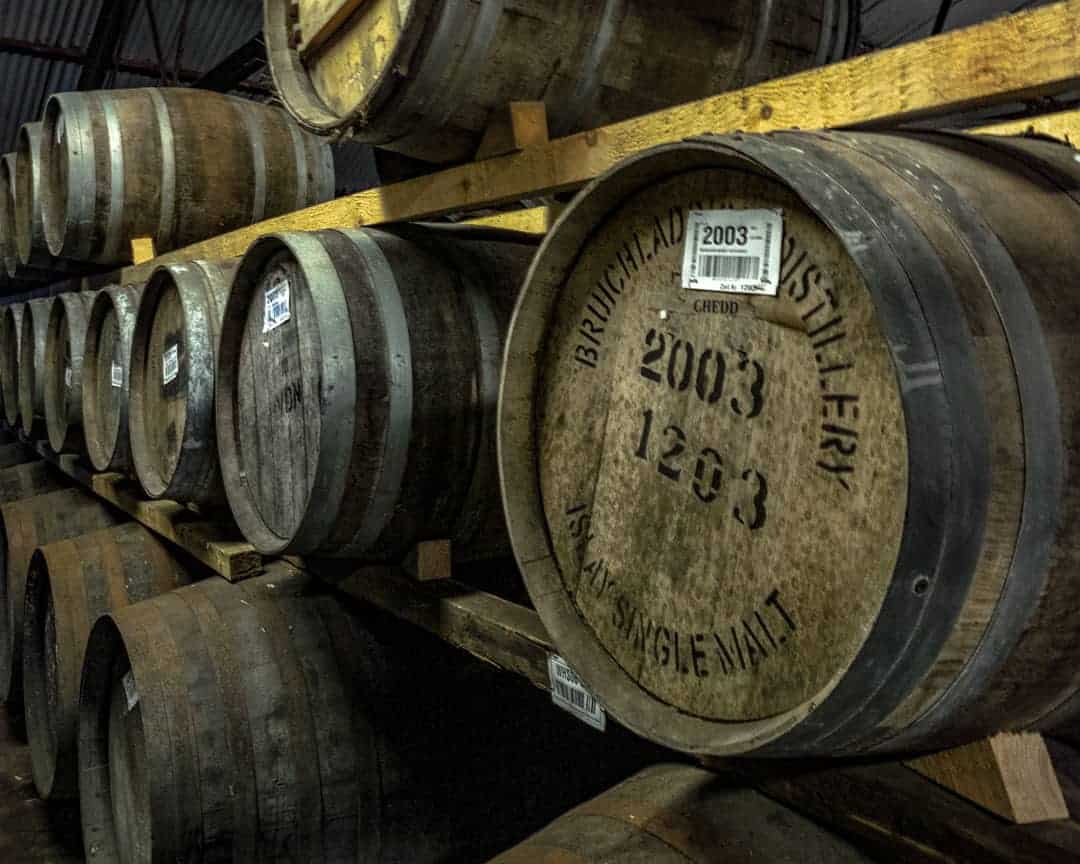 Whisky barrels