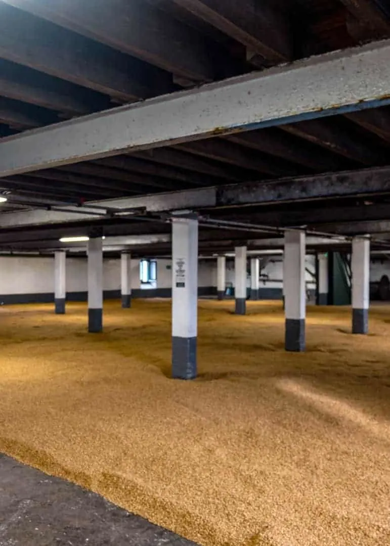 Islay whisky - malting floor