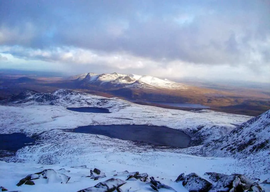 North Coast 500 route - view from Ben Hope