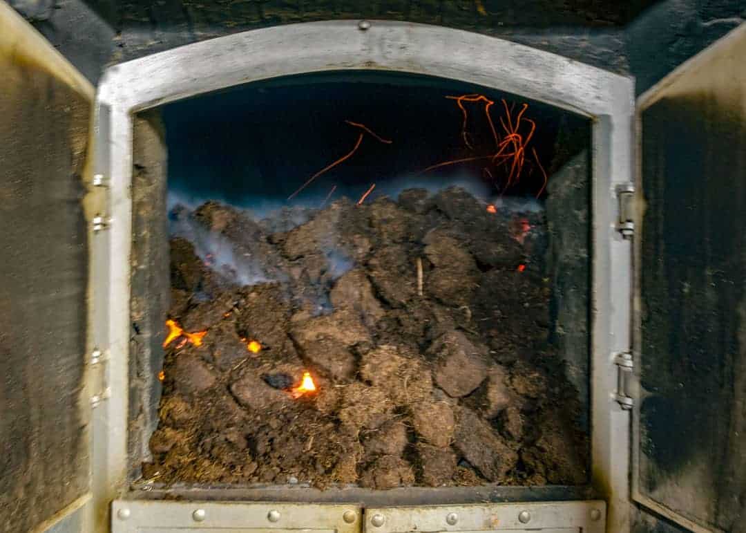 Islay whisky - peat kiln