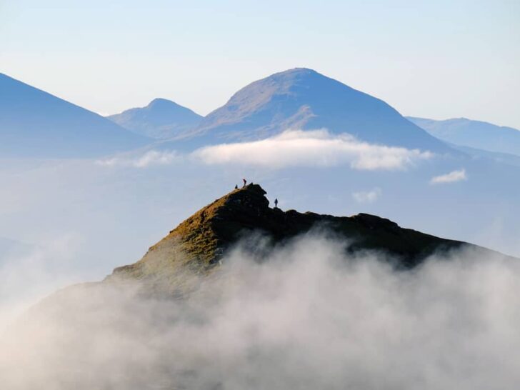 Meall nan Tarmachan the Tarmachan Ridge