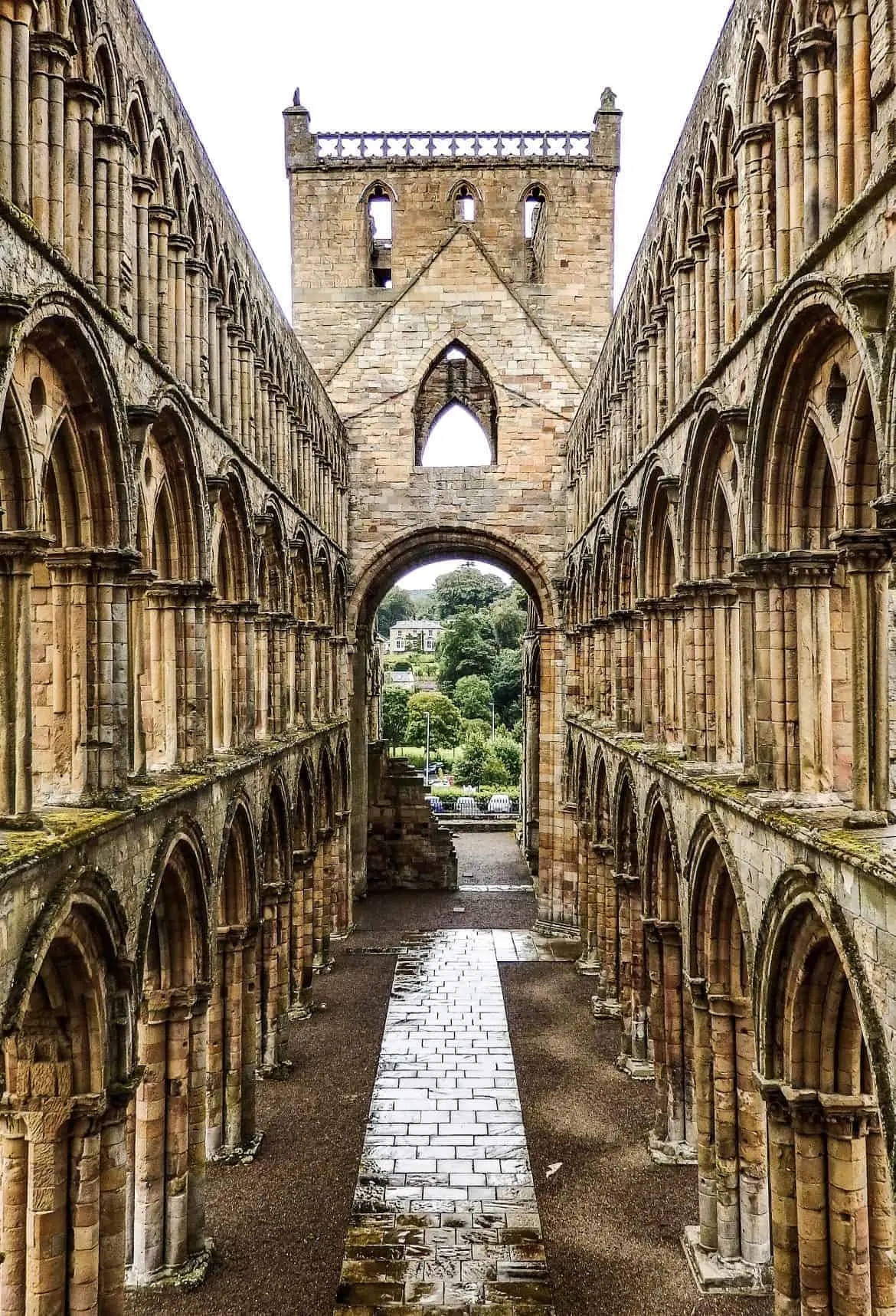 Jedburgh Abbey Scottish Bordrrs