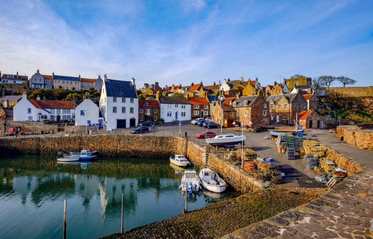 East Neuk - villages and towns in Scotland