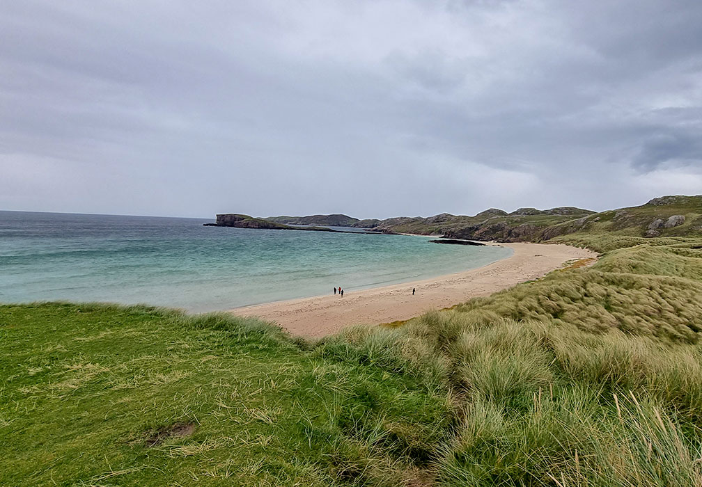 Oldshoremore Beach on the NC500