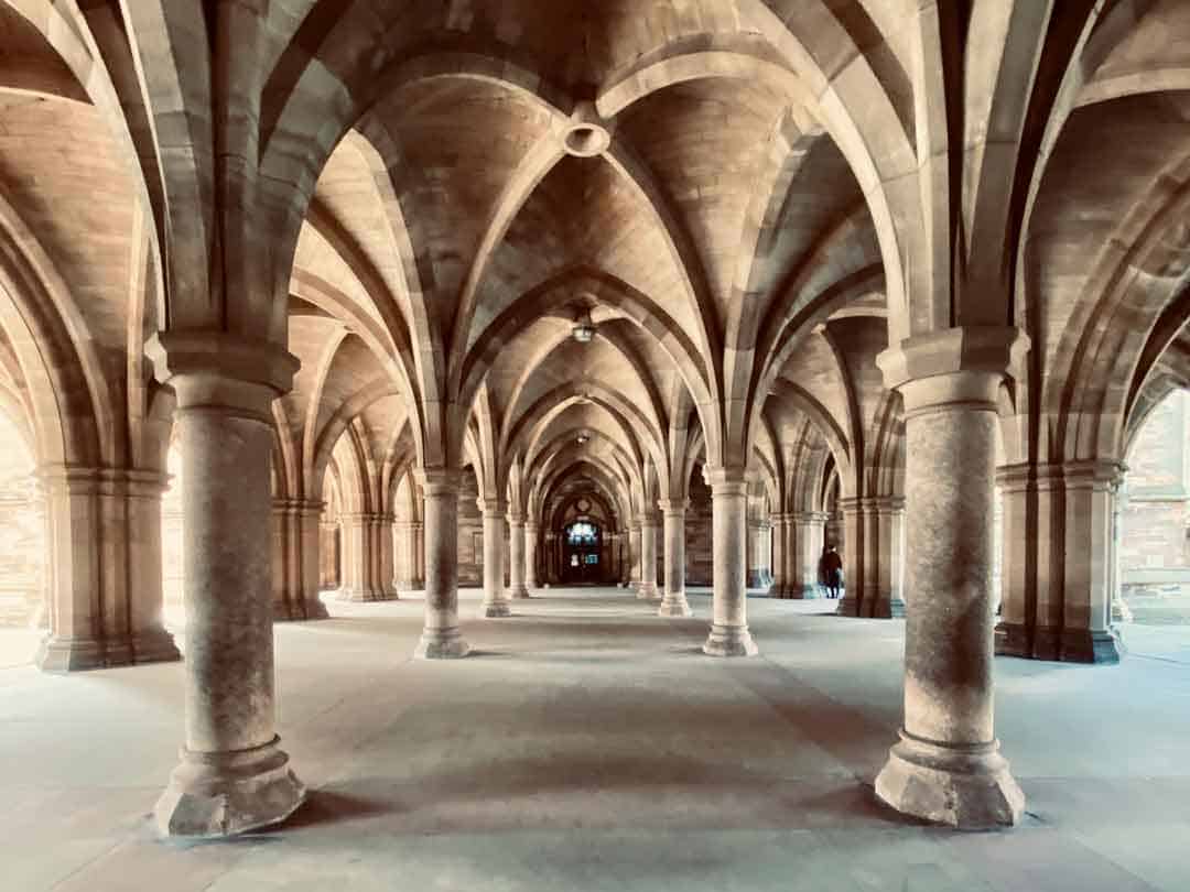 Glasgow University Cloisters