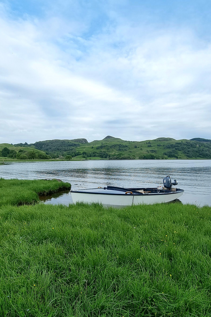 Inverlonan by boat