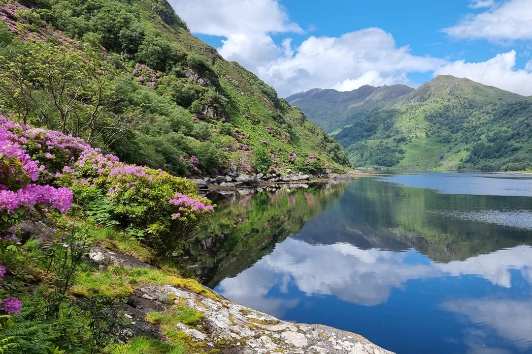 The most beautiful walks in Scotland - Kinloch Hourn Loch Hourn