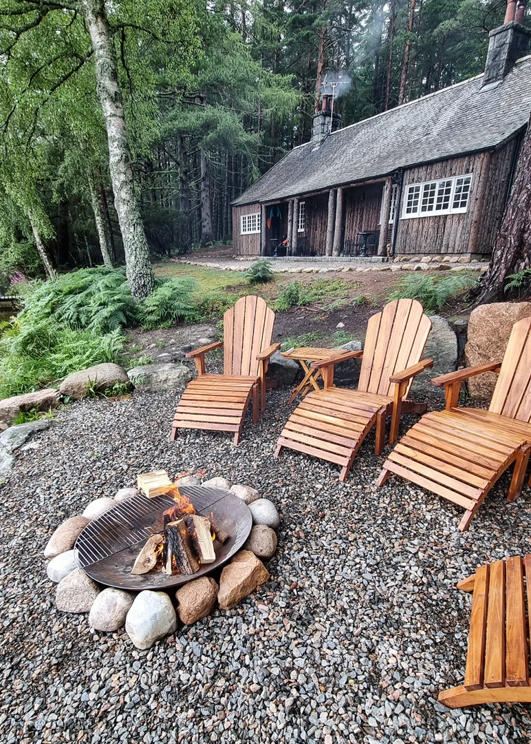 Queens Hut Aboyne Cabin Cairngorms