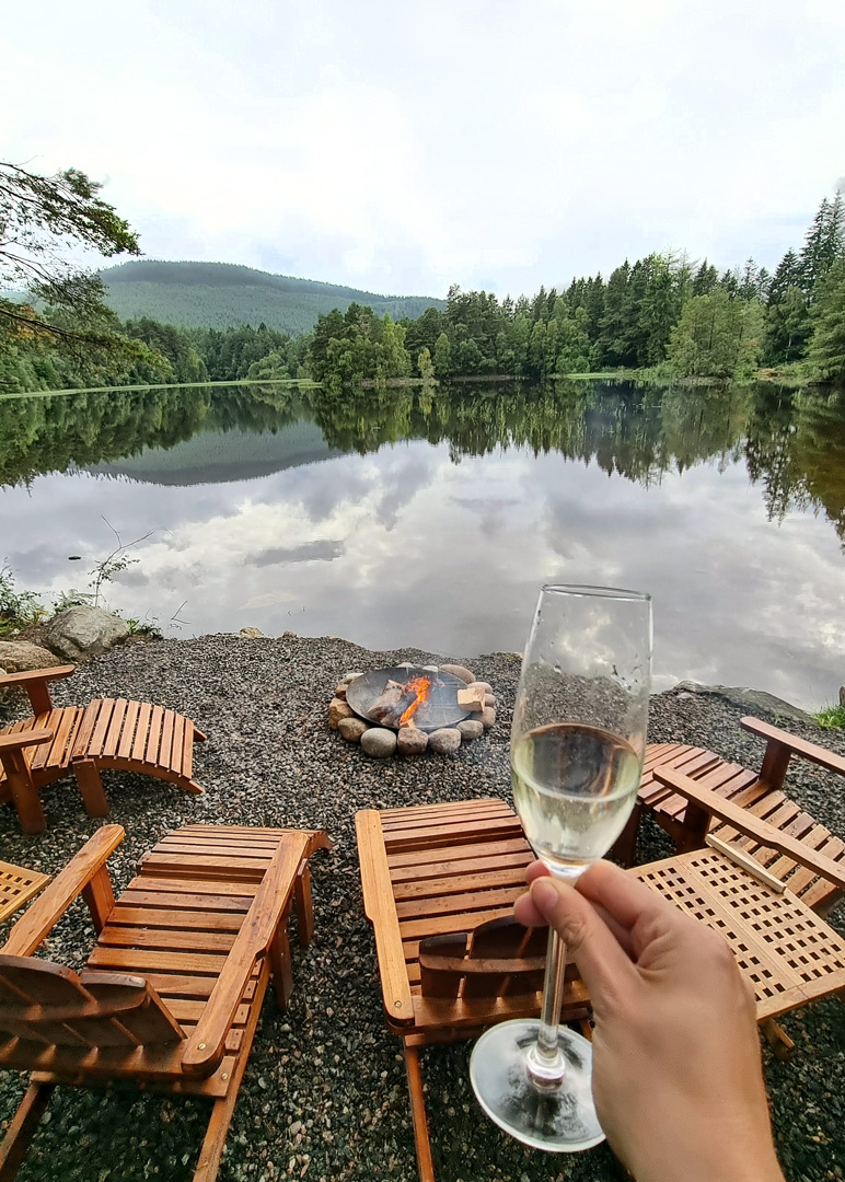 Queens Hut Aboyne Cabin Cairngorms