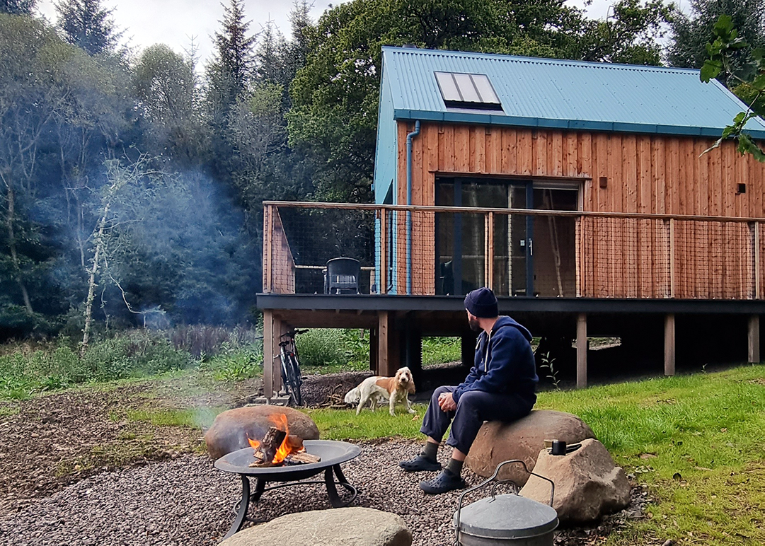 Dog friendly log cabin scotland