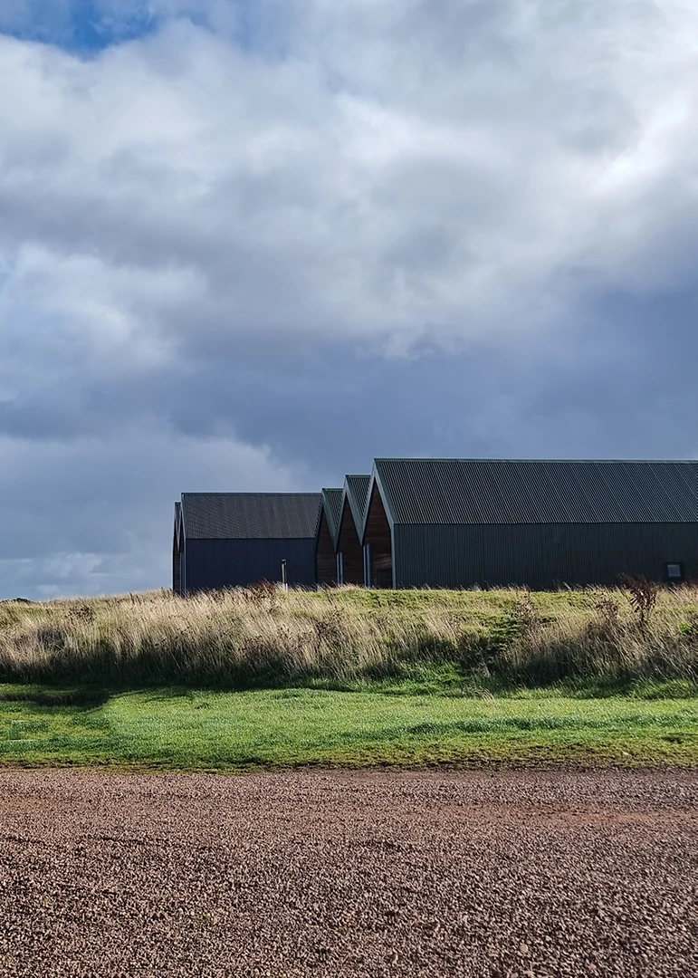 Whitekirk Hill lodges East Lothian