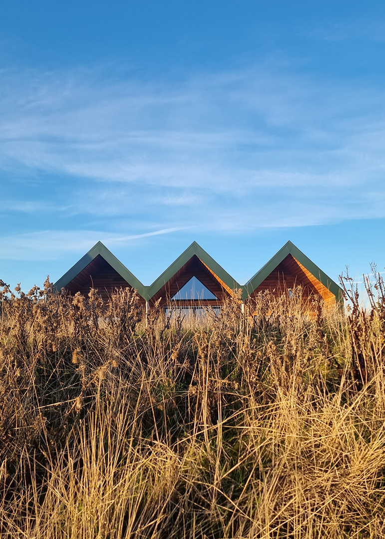 Whitekirk Hill lodges with hot tub East Lothian