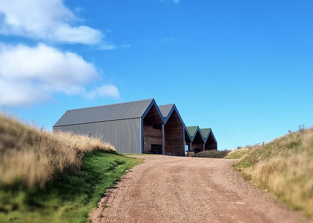 Whitekirk Hill lodges with hot tub East Lothian