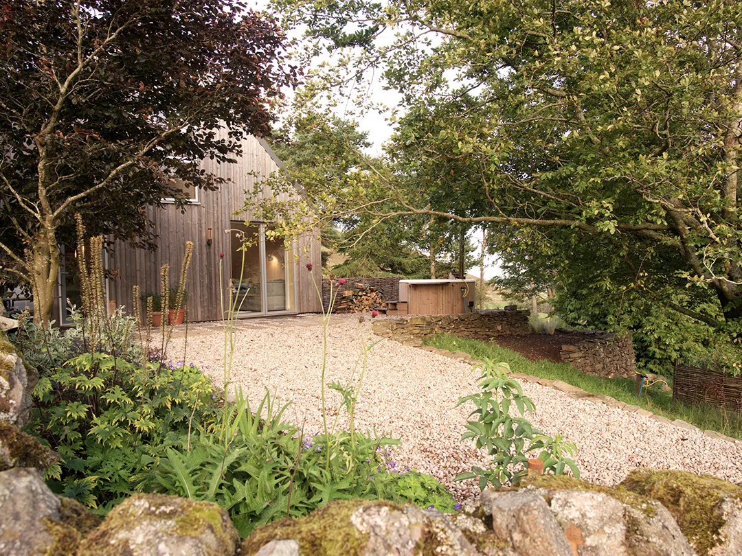 Westside Woodshed at Eastside Cottages near Edinburgh