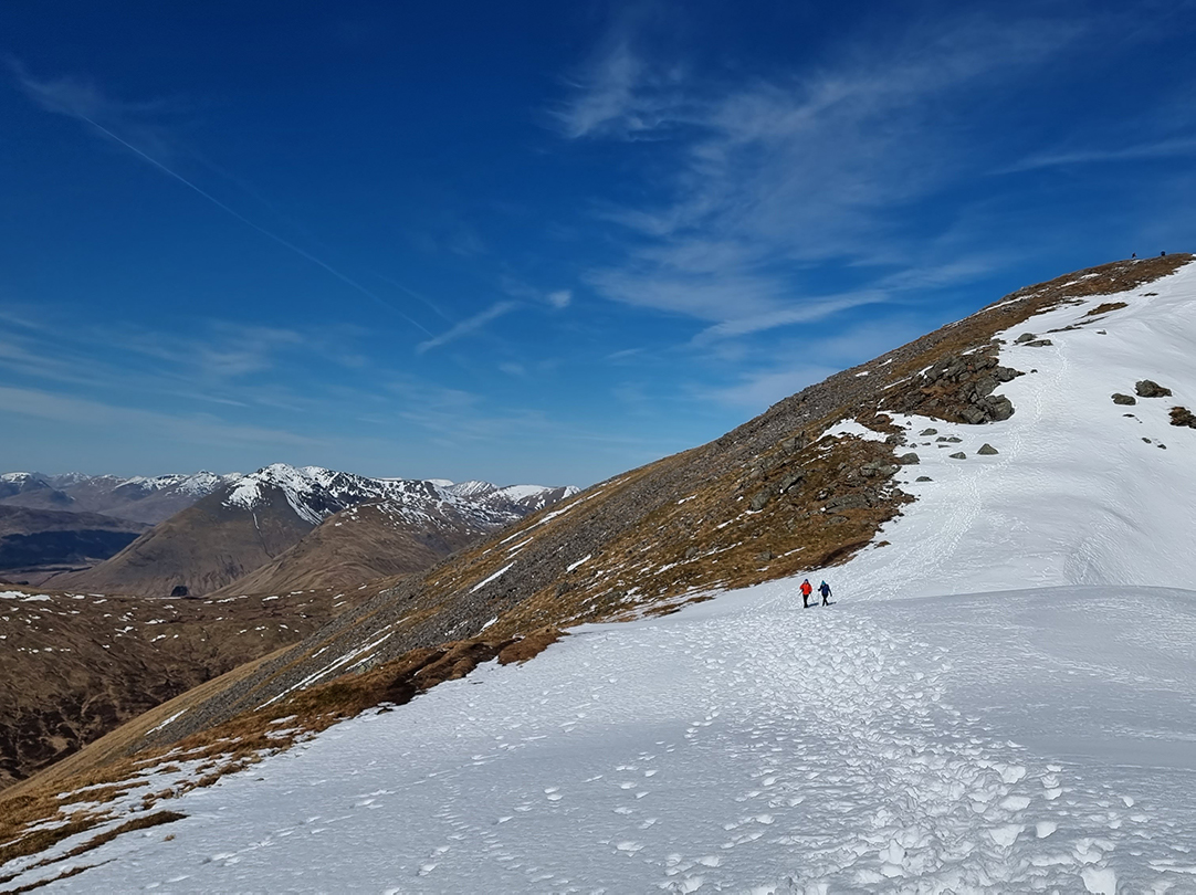 Climbing Ben Challum