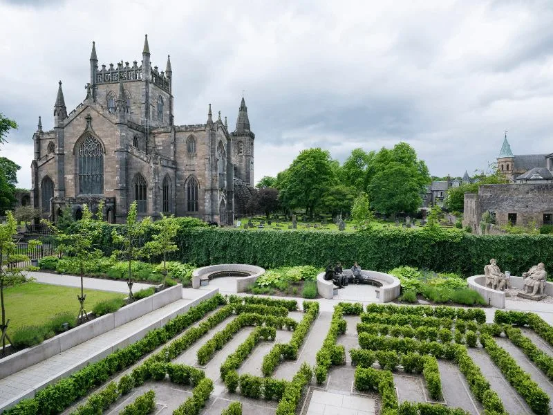 View from the Carnegie Library Dunfermline