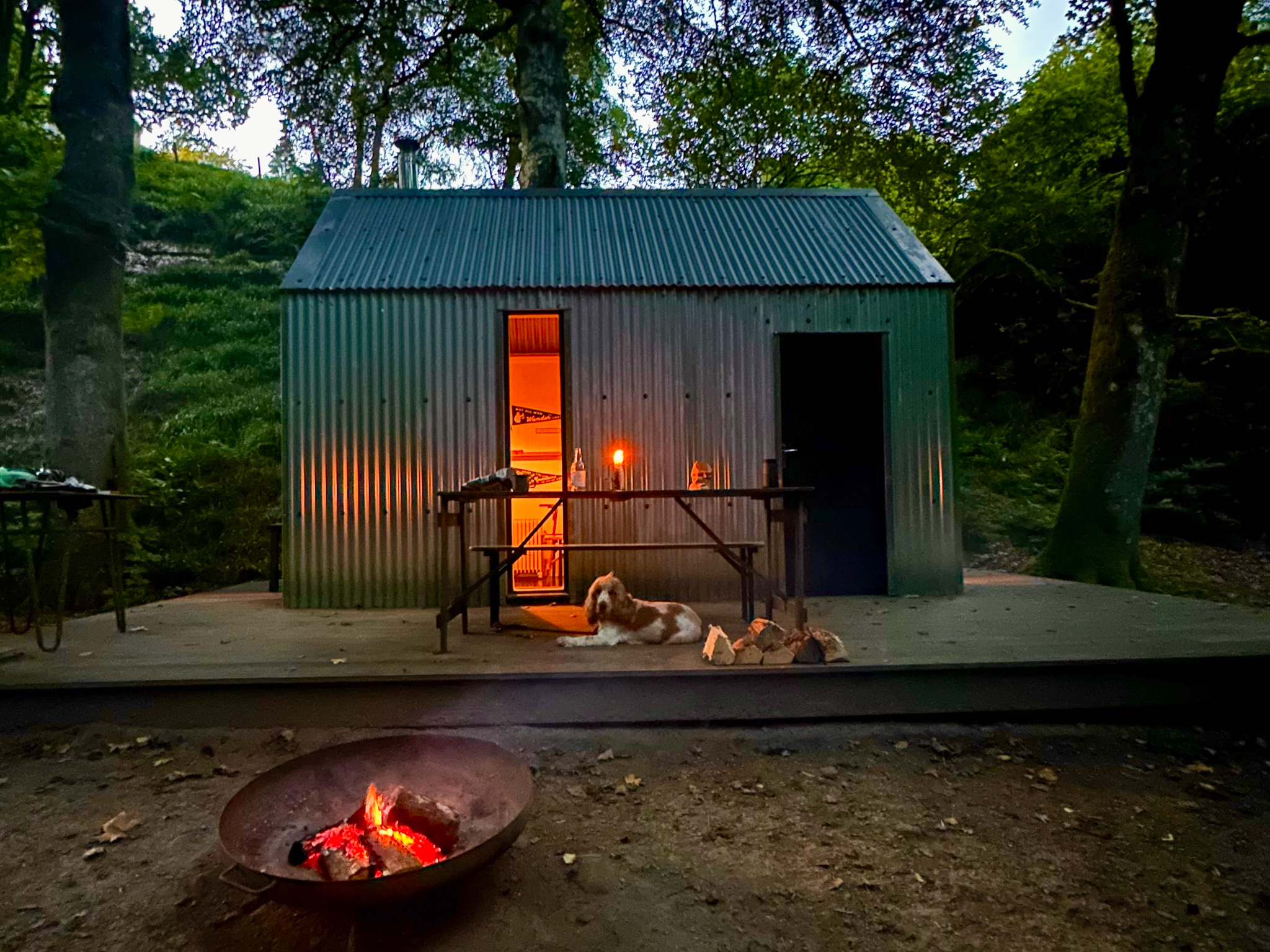 North Lodge and River Cabin