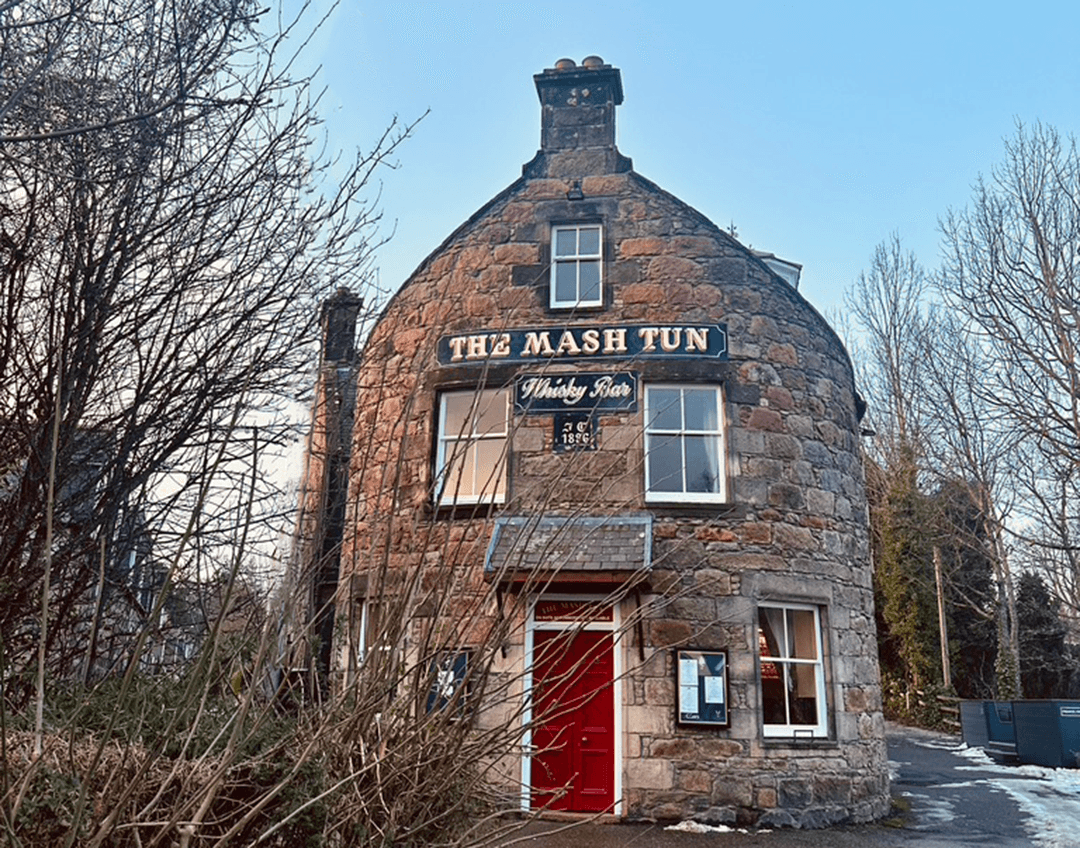 Mash Tun Aberlour - whisky bar Speyside