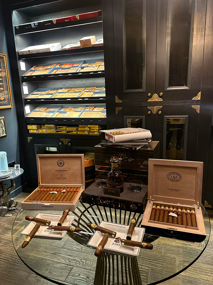 Cigar humidor in Edinburgh