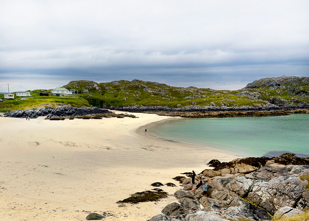 Wild swimming in Scotland, Achmelvich Assynt